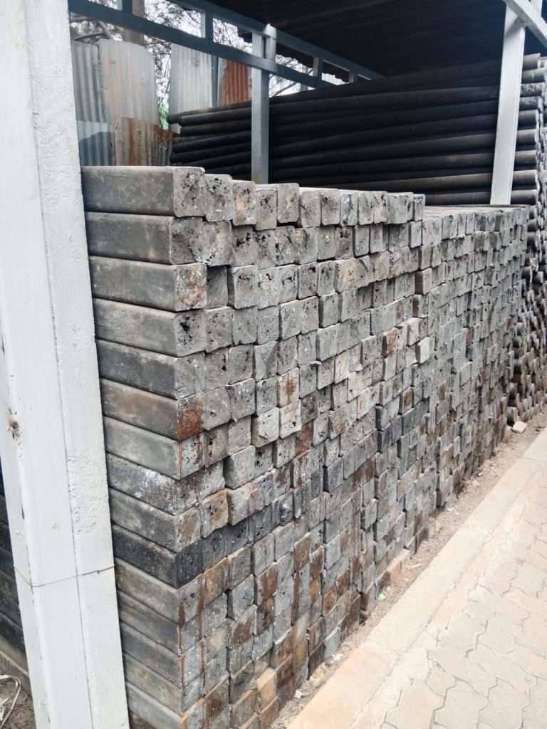 Rot Resistant Square Shaped Fence And Road Sign Posts Manufactured In East Africa Nairobi Kenya